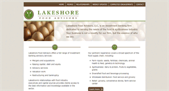 Desktop Screenshot of lakeshorefoodadvisors.com